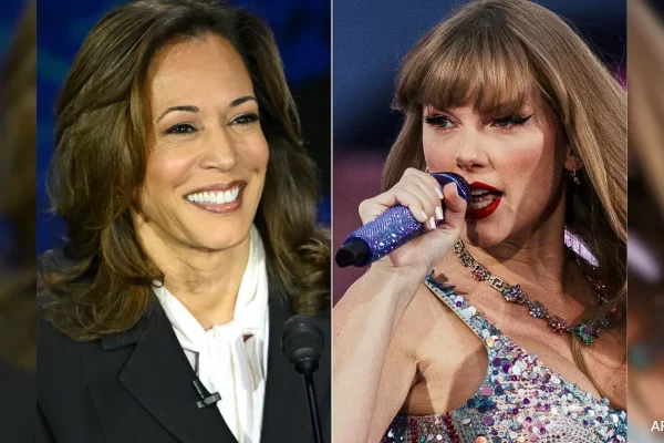 Taylor Swift endorsed Kamala Harris